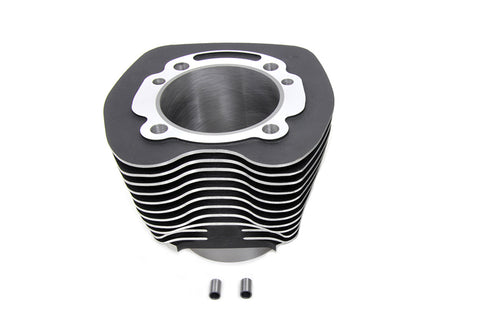 Motorshop 103 inch Twin Cam Stock Replacement Cylinder Black - 11-1195