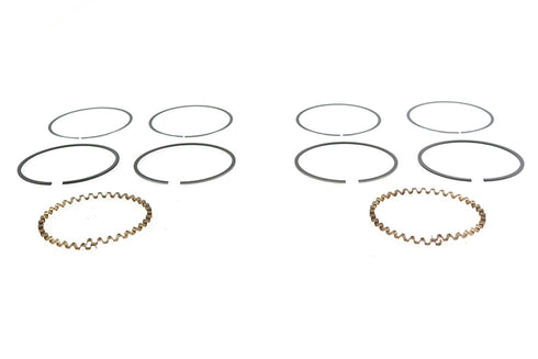Rowe 80 inch Shovelhead Piston Ring Set Standard - 11-1244