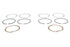 Rowe 80 inch Shovelhead Piston Ring Set Standard - 11-1244