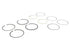 Rowe 3-1/2 inch Evolution Piston Ring Set .005 Oversize - 11-1292