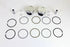 Wiseco Wiseco Tracker Series Piston Set .020 Oversize - 11-1317