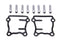 Motorshop Tappet Screw Kit - 11-1403