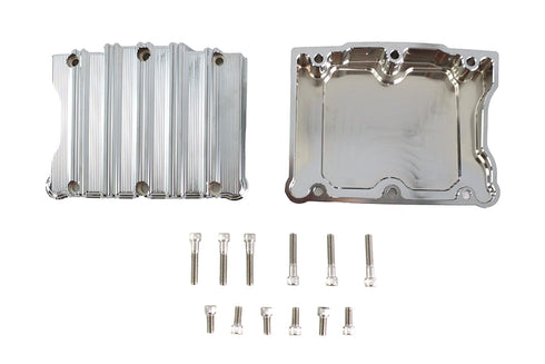 V-Twin TC-88 Finned Rocker Box Set - 11-1576