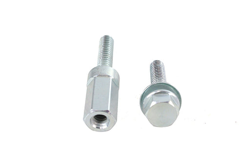 V-Twin M8 Lower Rocker Cover Screw Standard Set Zinc Plated - 11-1650