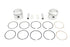 Motorshop Replica 74 inch Overhead Valve Piston Set .005 Oversize - 11-1652