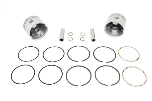 Motorshop Replica 74 inch Overhead Valve Piston Set .005 Oversize - 11-1652