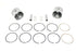 Motorshop Replica 74 inch Overhead Valve Piston Set .005 Oversize - 11-1652