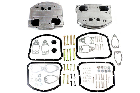 V-Twin Panhead Evolution Rocker Box Set Black - 11-1658