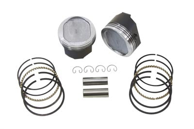 Motorshop 883cc to 1200cc Conversion Piston Set .005 Oversize - 11-1700