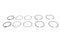 Rowe 1000cc Piston Ring Set .020 Oversize - 11-1718