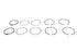 Rowe 1000cc Piston Ring Set .020 Oversize - 11-1718