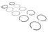 Rowe 1000cc Piston Ring Set .020 Oversize - 11-1718