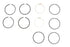 Rowe 74 inch Piston Ring Set .010 Oversize - 11-1745