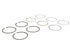 Rowe 74 inch Piston Ring Set .040 Oversize - 11-1748