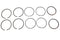 Rowe 74 inch Piston Ring Set .070 Oversize - 11-1765