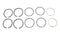 Rowe 61 inch Piston Ring Set Standard - 11-1767