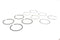 Rowe 80 inch Shovelhead Piston Ring Set .030 Oversize - 11-1778