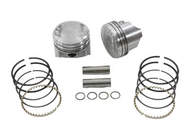 Keith Black 80 inch FLH-FX Piston Set .010 Oversize - 11-2253