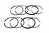 V-Twin 74 inch FLH Piston Ring Set .010 Oversize - 11-2501