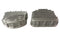 V-Twin Finned Panhead Rocker Box Cover Set - 11-2575