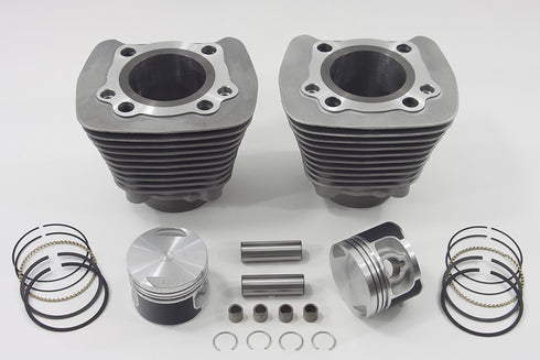 Motorshop Replica 883cc Cylinder and Piston Kit Silver - 11-2608