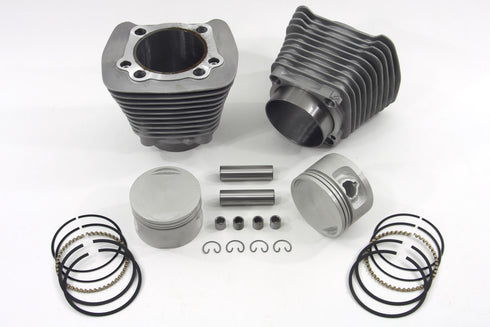 Motorshop Replica 1200cc Cylinder and Piston Kit Silver - 11-2609