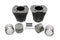 Motorshop Evolution Cylinder and Piston Kit Silver - 11-2610