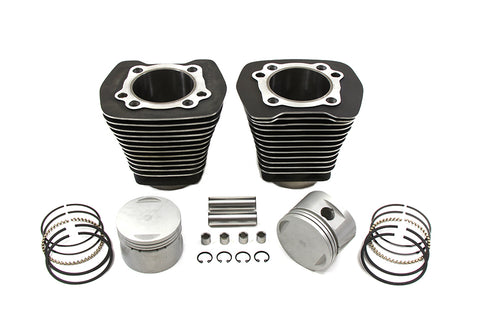 Motorshop Evolution Cylinder and Piston Kit Black - 11-2618