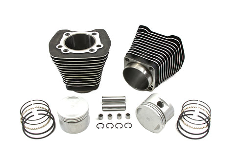 Motorshop Evolution Cylinder and Piston Kit Black - 11-2618