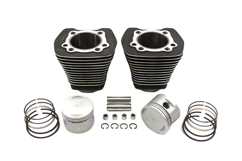 Motorshop Evolution Cylinder and Piston Kit Black - 11-2618