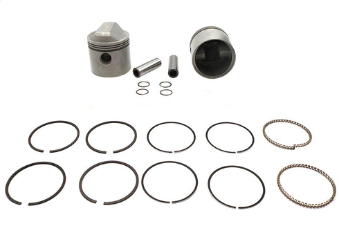 Motorshop Replica 900cc 3 inch Piston Set .040 Oversize - 11-2710