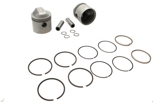 Motorshop Replica 900cc 3 inch Piston Set .050 Oversize - 11-2711
