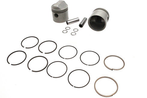 Motorshop Replica 900cc 3 inch Piston Set .050 Oversize - 11-2711
