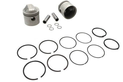 Motorshop Replica 1000cc 3-3/16 inch Piston Set Standard Size - 11-2714