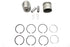 Motorshop Replica 1000cc 3-3/16 inch Piston Set .040 Oversize - 11-2725
