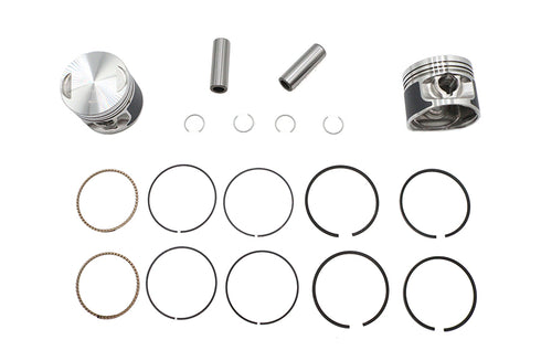 Motorshop Replica 883cc 3 inch Piston Set Standard Size - 11-2729