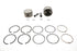 Motorshop Replica 1200cc 3-1/2 inch Piston Set .020 Oversize - 11-2738