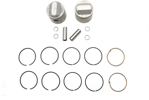 Motorshop Replica 1000cc 3-3/16 inch Piston Set .050 Oversize - 11-2746