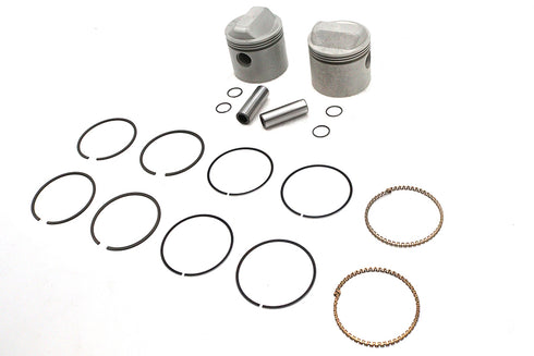 Motorshop Replica 1000cc 3-3/16 inch Piston Set .050 Oversize - 11-2746