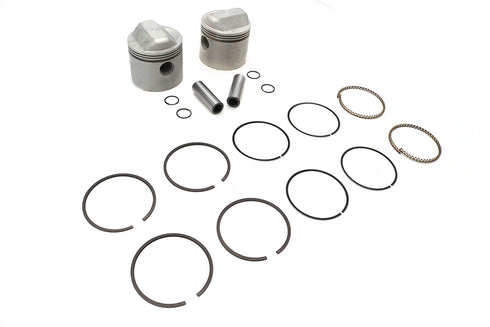 Motorshop Replica 1000cc 3-3/16 inch Piston Set .050 Oversize - 11-2746