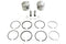 Motorshop Replica 74 inch Overhead Valve 3-7/16 inch Piston Set Standa - 11-2756