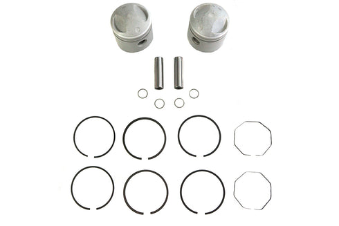 Motorshop Replica 74 inch Overhead Valve 3-7/16 inch Piston Set .010 O - 11-2757