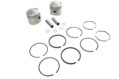 Motorshop Replica 74 inch Overhead Valve 3-7/16 inch Piston Set .060 O - 11-2769