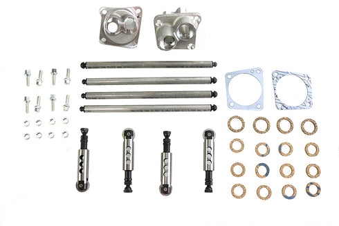 V-Twin Solid Panhead Tappet and Pushrod Kit - 11-7549