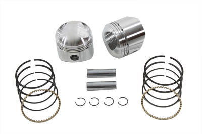 Wiseco 74 inch FL-FLH Piston Set .010 Oversize - 11-9726