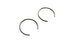 Wiseco Piston Circlips - 11-9774