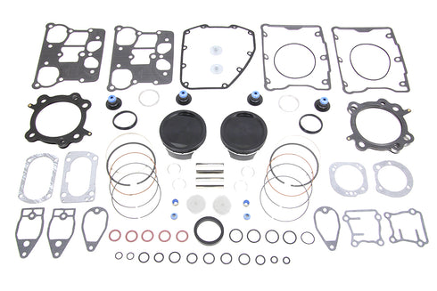 Wiseco 103 inch Twin Cam Wiseco Piston Kit - 11-9972