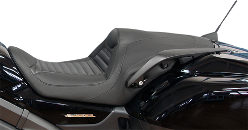 MUSTANG Seat - Tripper Fastback™ - Front Tuck-n-Roll - Black - F6B 76841