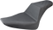 SADDLEMEN Step-Up Seat - Rear Lattice Stitch - Black - FLS 812-26-173