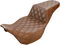 SADDLEMEN Step-Up Seat - Full Lattice Stitch - Brown - FL '08-'24 808-07B-175BR